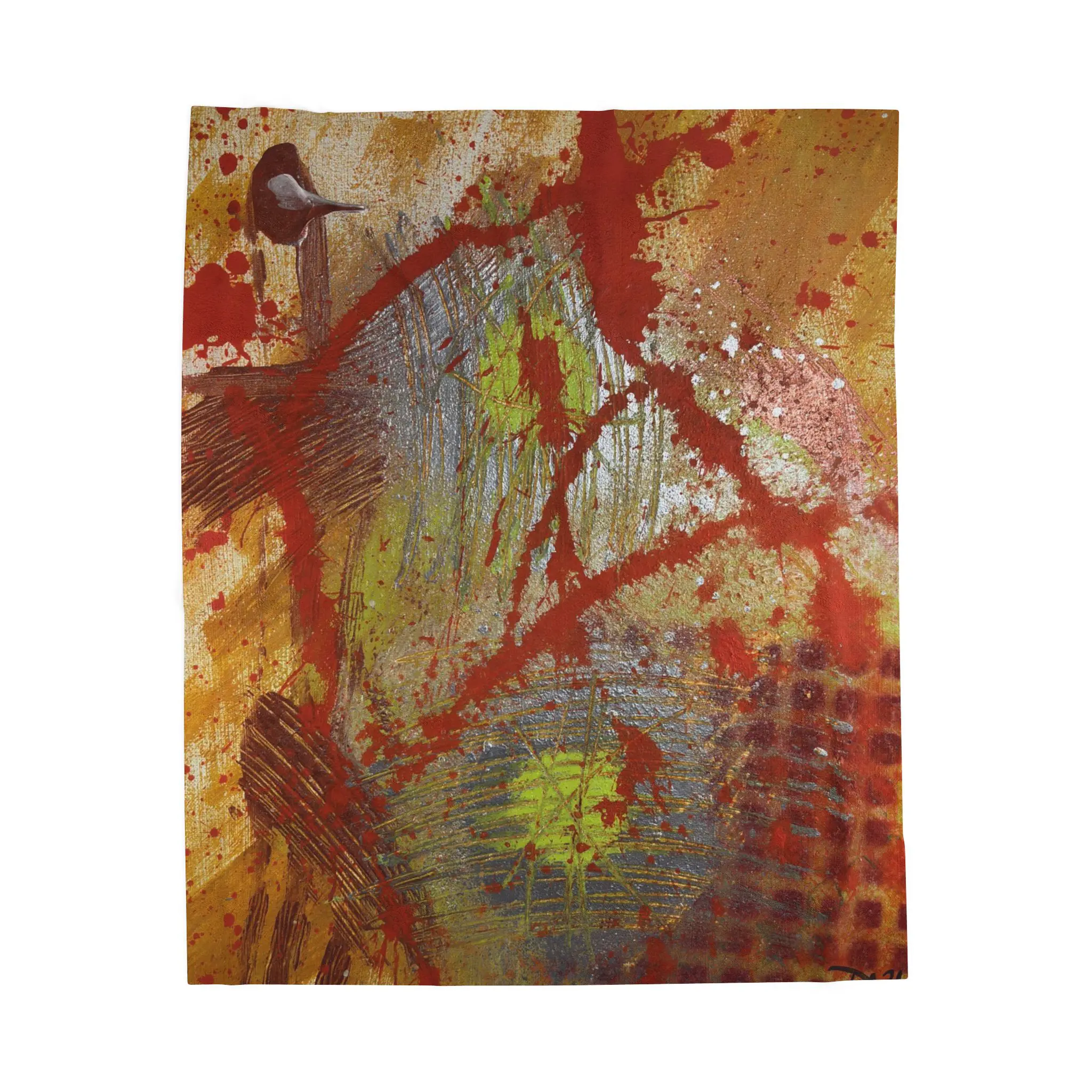Egg | Velveteen Plush Blanket - Image 2