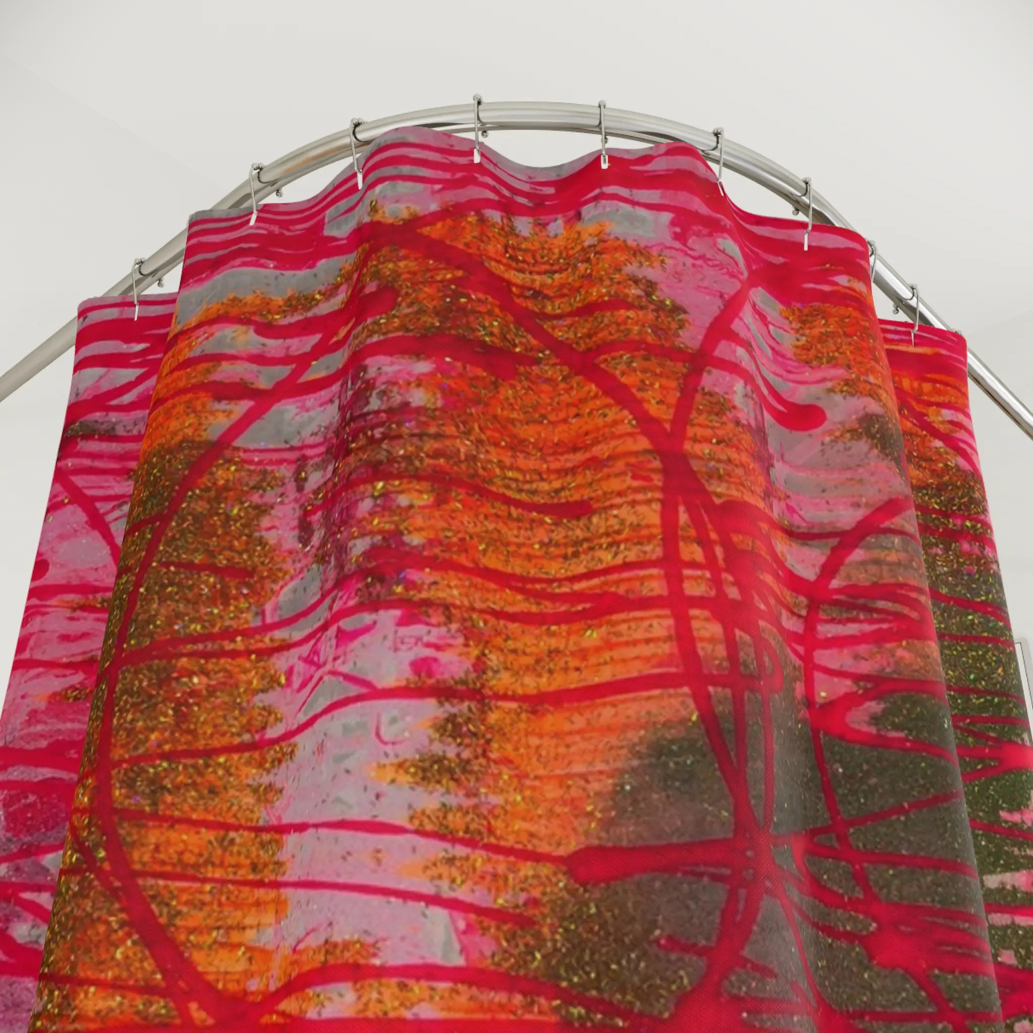 "G" Snot | Statement Shower Curtain - Image 3