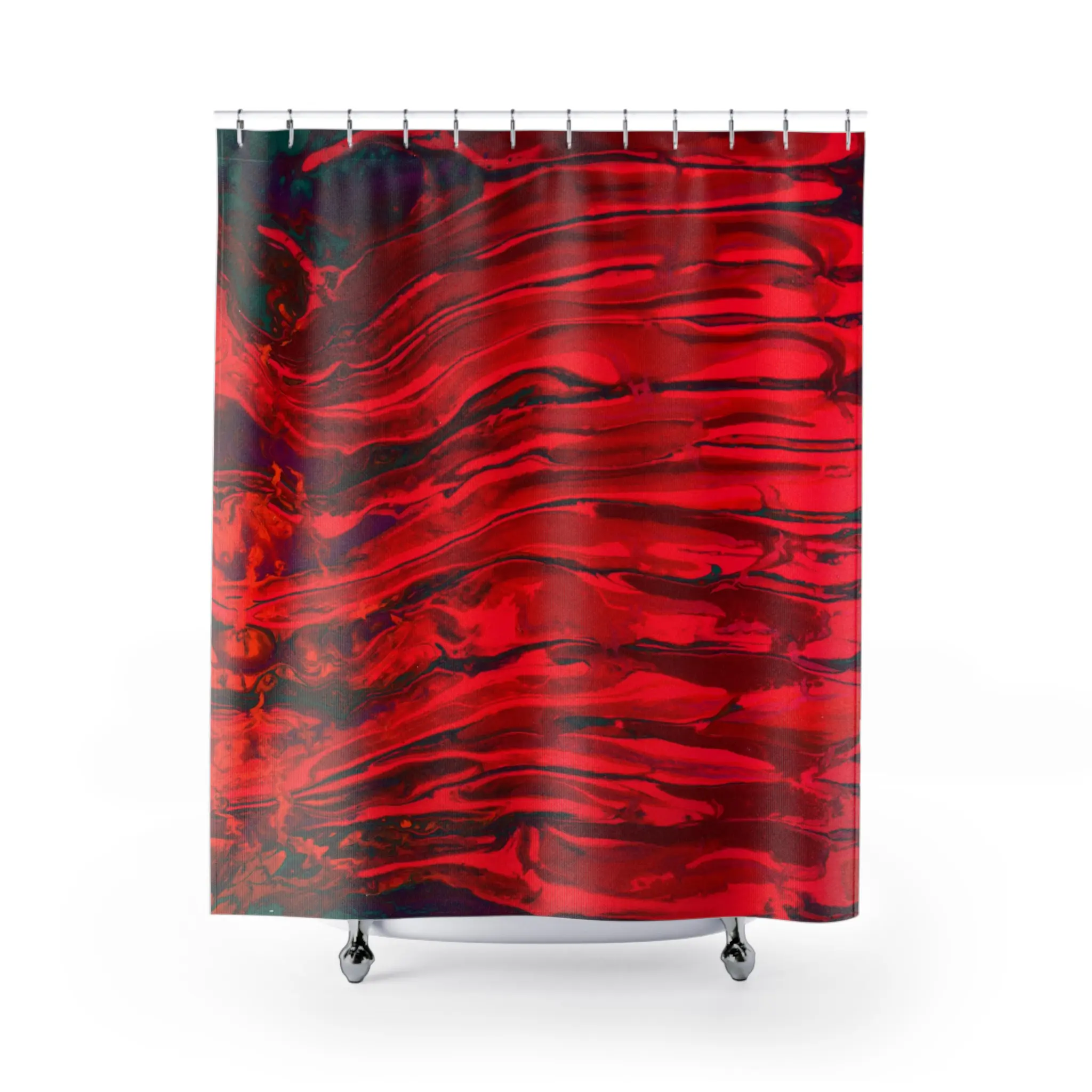 Minnows | Statement Shower Curtain - Image 3