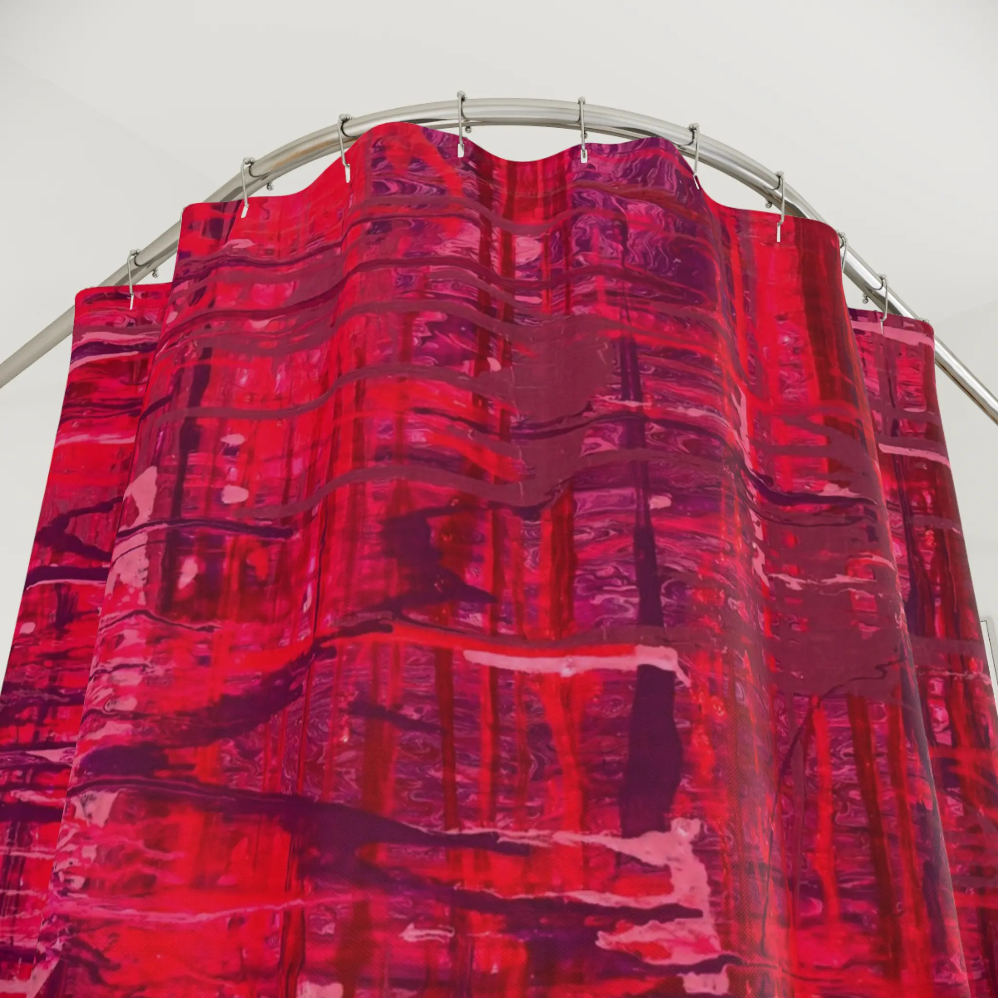 CHAOS | Statement Shower Curtain - Image 3