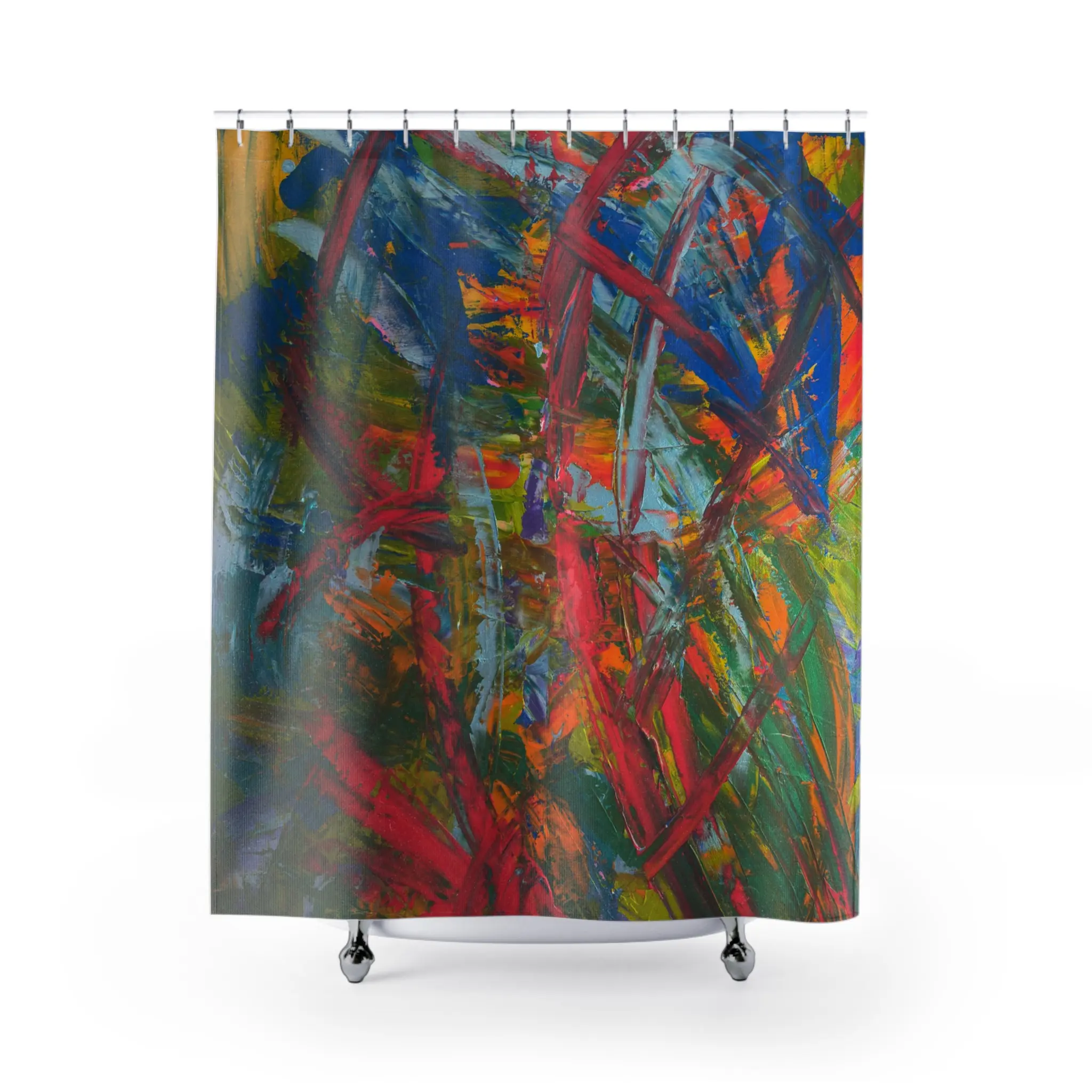 Forrest | Statement Shower Curtain - Image 3