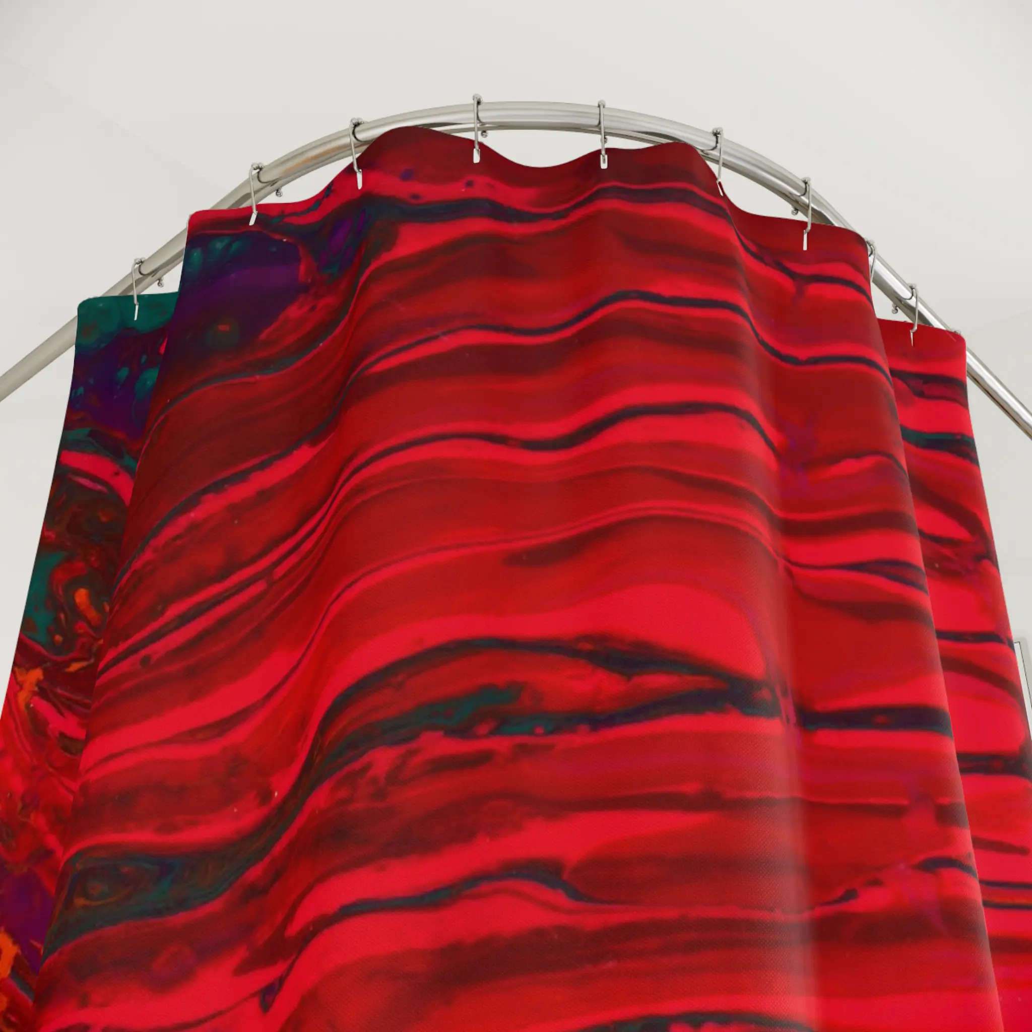 Minnows | Statement Shower Curtain - Image 4