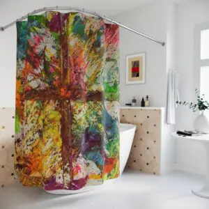 Window Space  | Statement Shower Curtain