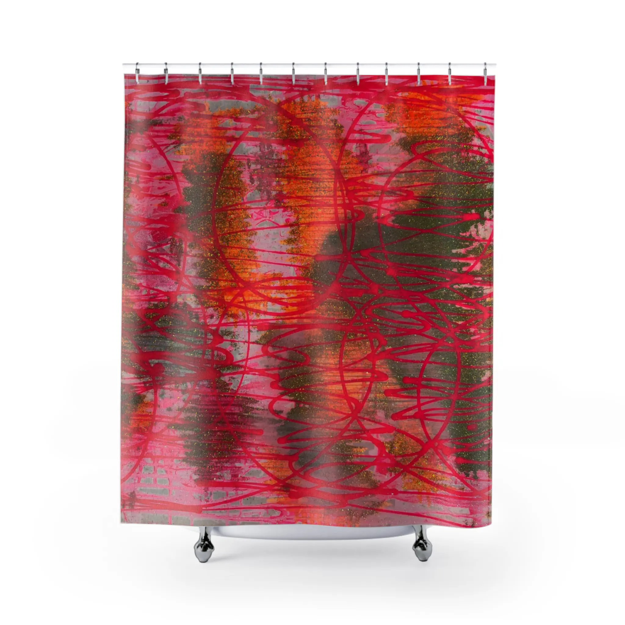 "G" Snot | Statement Shower Curtain - Image 2