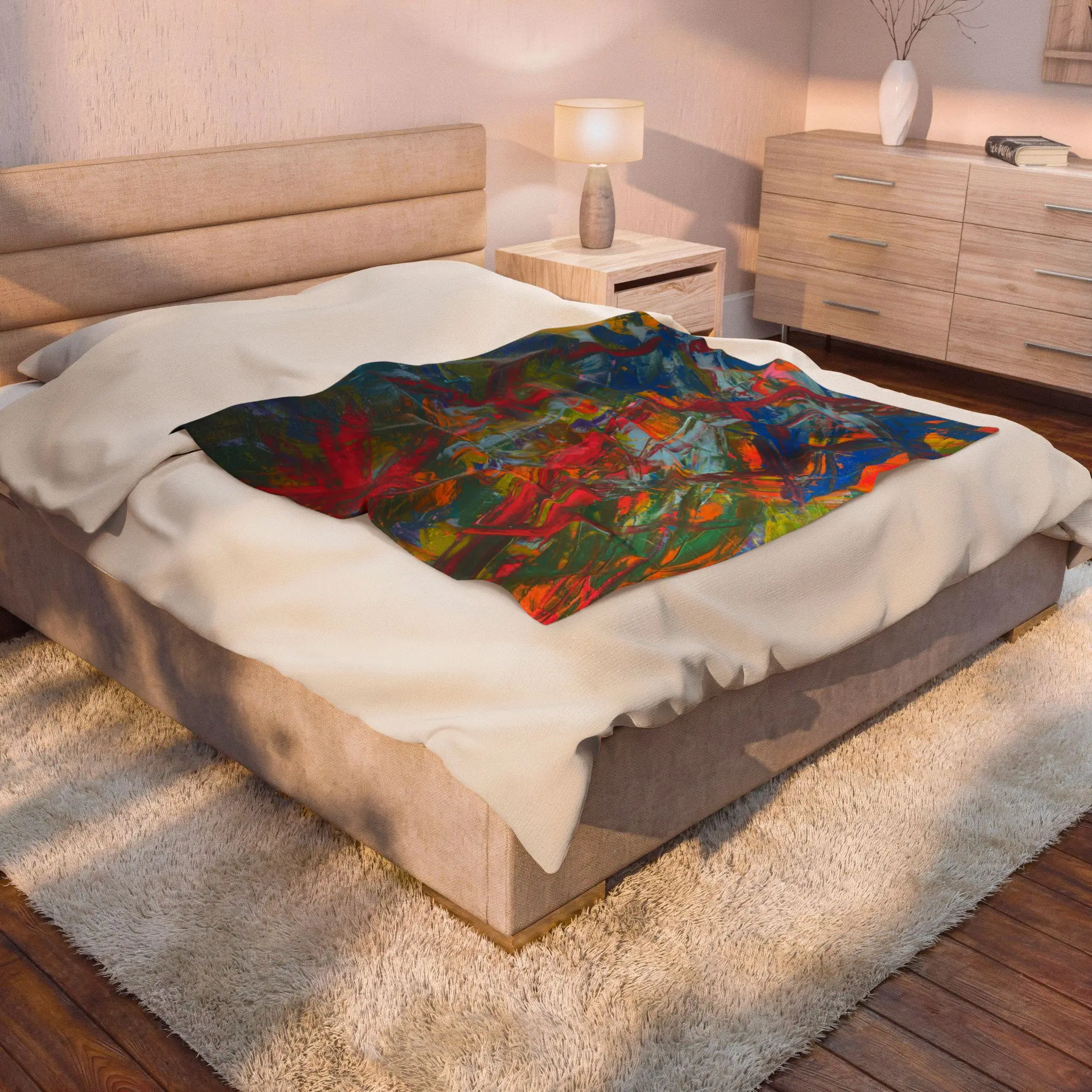 Forrest | Velveteen Plush Blanket - Image 4