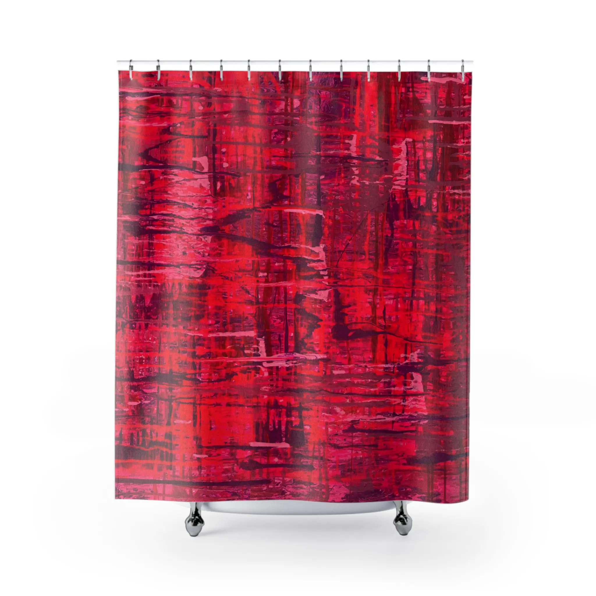 CHAOS | Statement Shower Curtain - Image 2