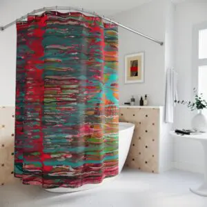 Fishbone  | Statement Shower Curtain