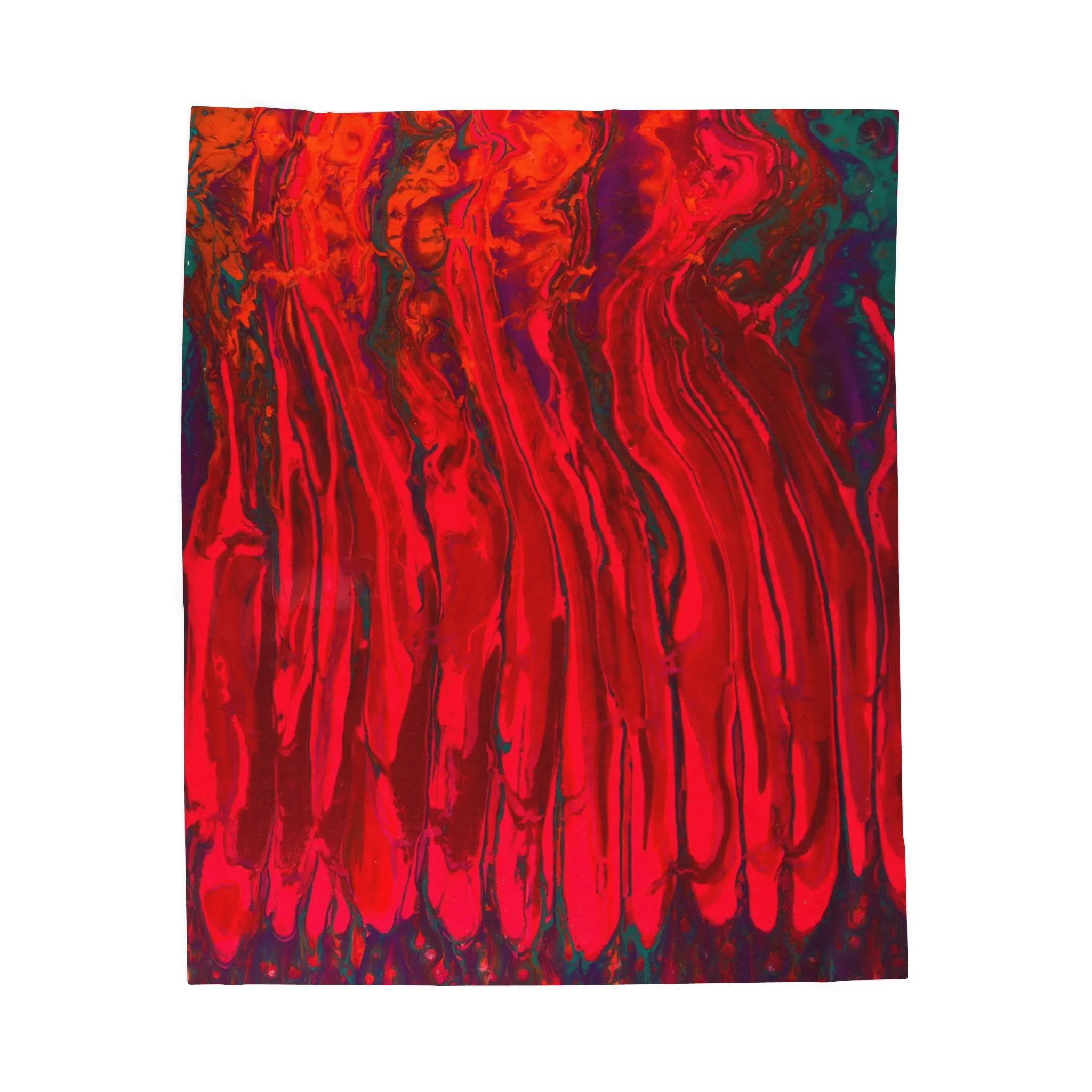 Minnows | Velveteen Plush Blanket - Image 2